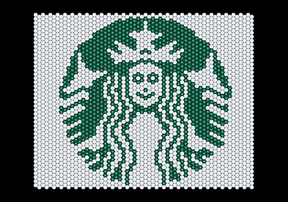 Starbucks Logo Matrix