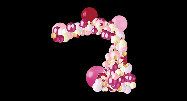 organic balloon design